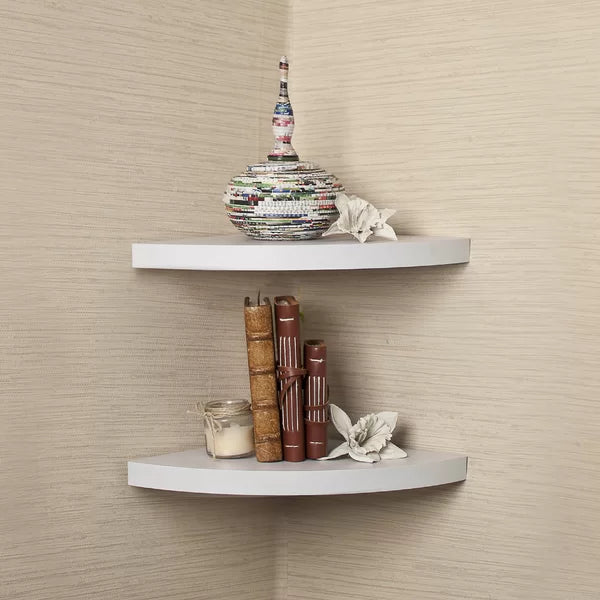 2 Piece Corner Shelf (Set of 2)