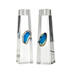 2 Piece Crystal Tabletop Candlestick Set CYB711