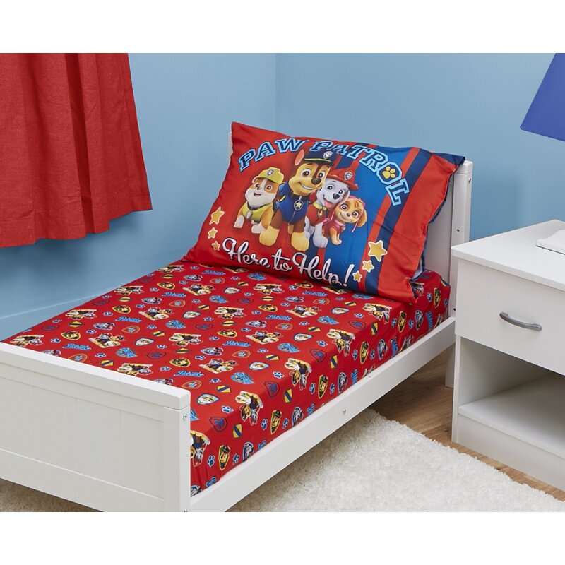 2 Piece Fitted Toddler Bedding Set