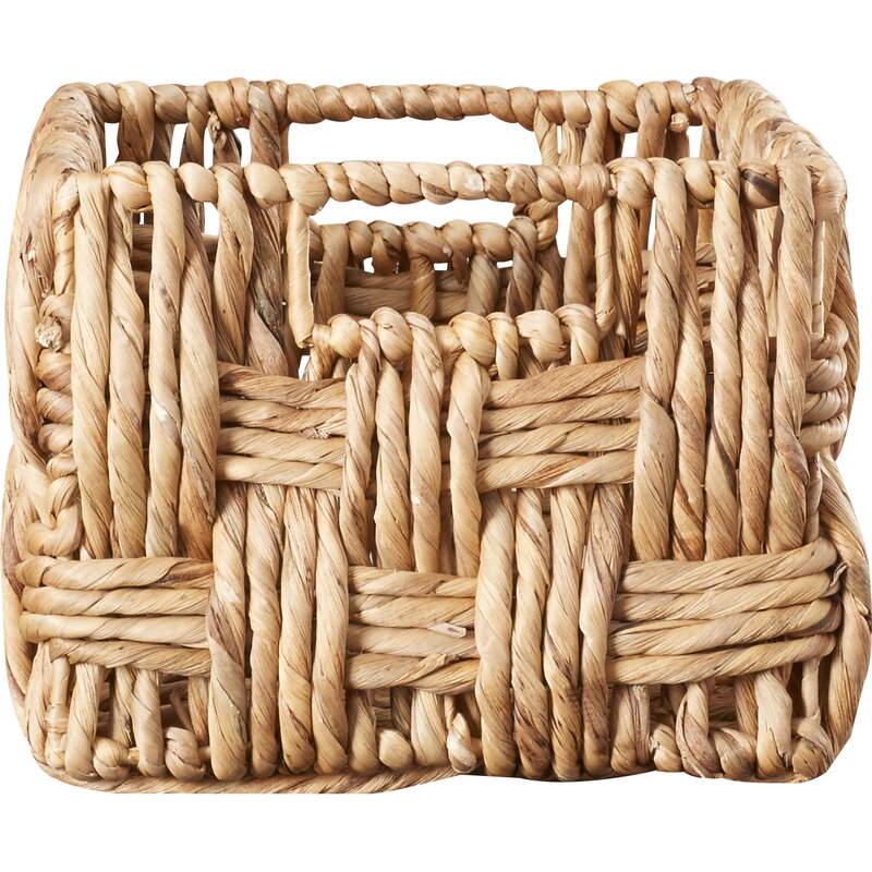 2 Piece Metal/Wicker Basket Set (Set of 4) KB937