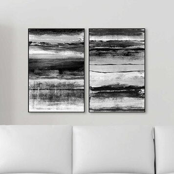 2 Piece Picture Frame Graphic Art Set SHB516