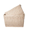 2 Piece Rattan Basket Set