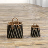 2 Piece Wicker Basket Set K7106