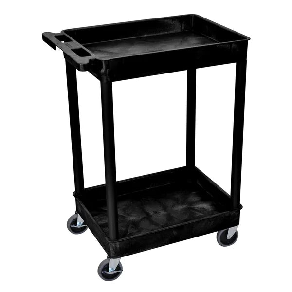 2 Shelf Tub Utility Cart