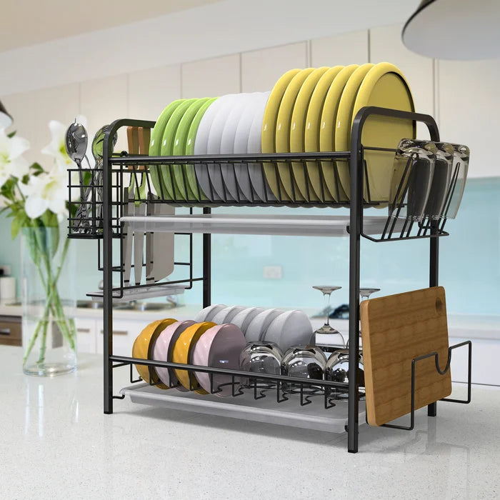 2 Tier Metal Dish Rack