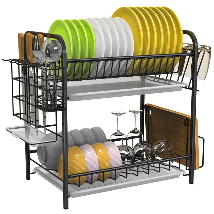2 Tier Metal Dish Rack