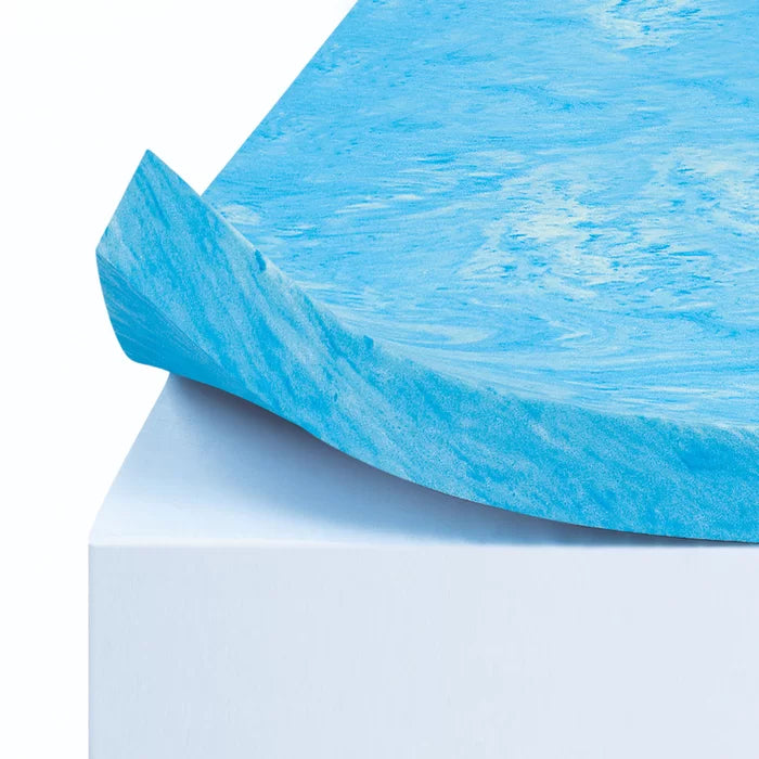 2" Gel Memory Foam Mattress Topper, Full