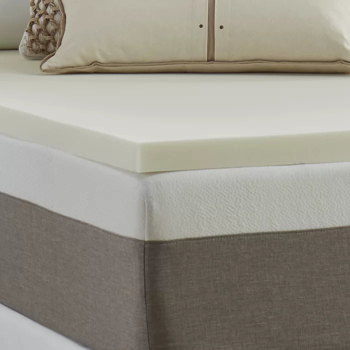 2" Memory Foam Mattress Topper Queen