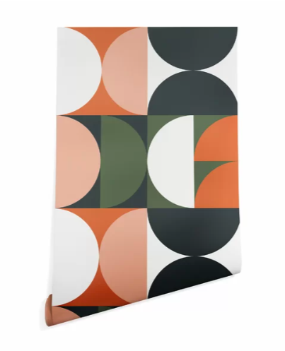 10'L x 24"W Reliford Peel & Stick Geometric Wallpaper - 1 roll