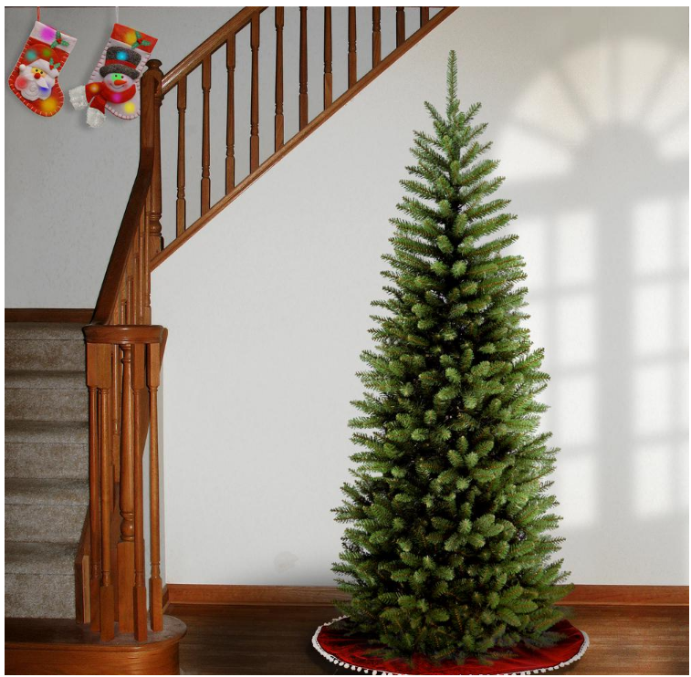 6.5 ft. Kingswood Fir Hinged Pencil Tree