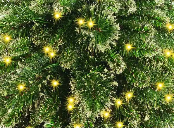 9 ft. x 10 in. Glittery Gold Pine Garland with Glitter, Gold Cones, Gold Glittered Berries