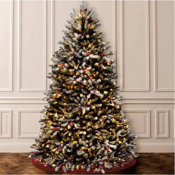 6.5 ft. Dunhill Fir Artificial Christmas Tree with Clear Lights
