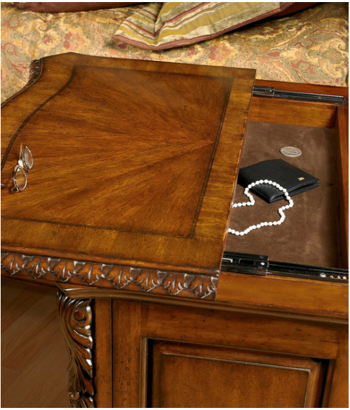 A.R.T. Home Furnishings Old World Bedside Chest (Set of 2) SHB163