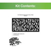 2 ft. x 4 ft. Sprig Privacy Screen - SET OF 5
