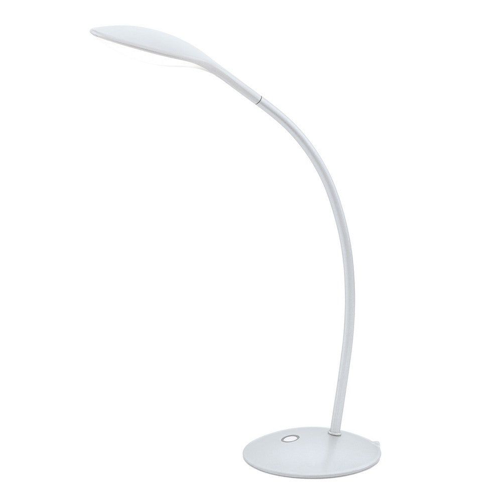 93892A-Eglo Lighting-Calpo 1 - 16.5 Inch 4.5W 1 LED Desk Lamp Silver Finish KB157