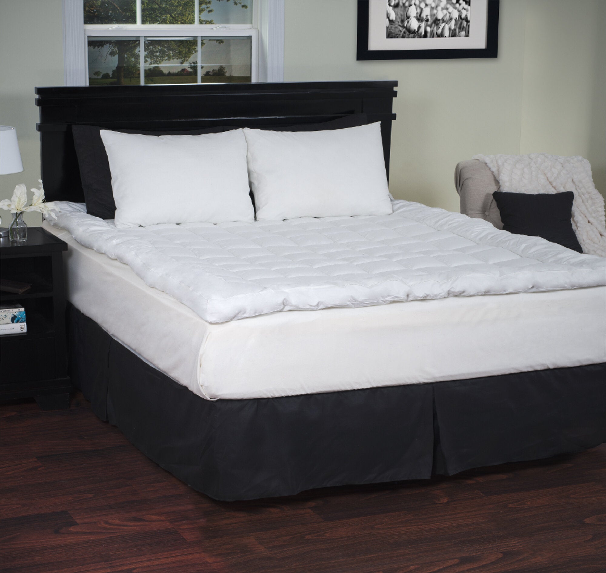 3 in. Queen Down Alternative Mattress Topper RM208