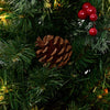 3.5' Green Fir Trees Artificial Christmas Tree with 50 Warm White Lights