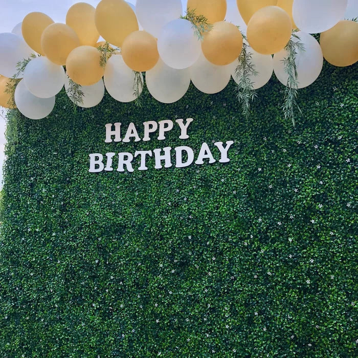 3.5 ft. H x 3.5 ft. W Artificial Plants Milan Hedge Polyethylene Fence Panel (Set of 8)