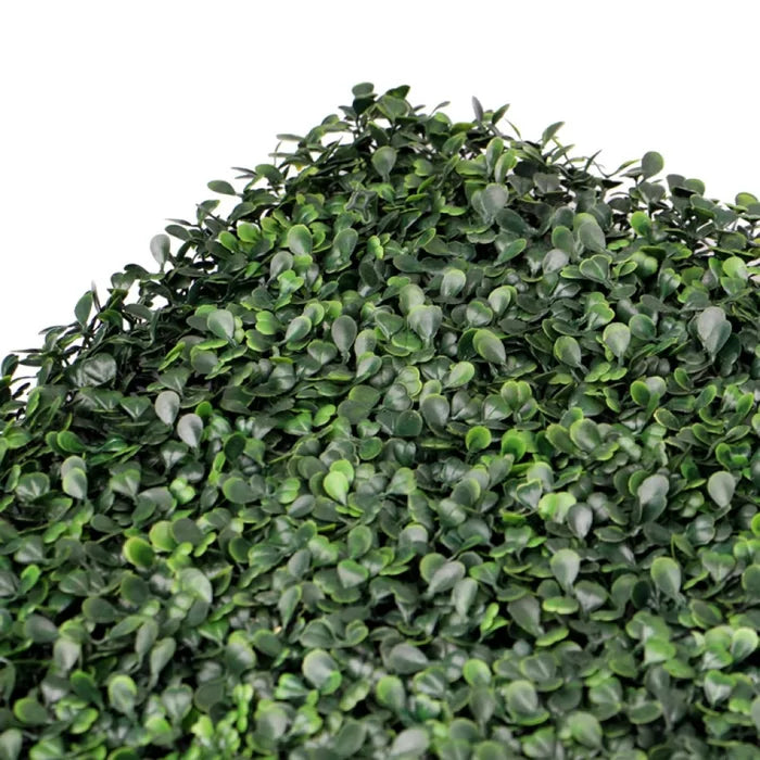 3.5 ft. H x 3.5 ft. W Artificial Plants Milan Hedge Polyethylene Fence Panel (Set of 8)