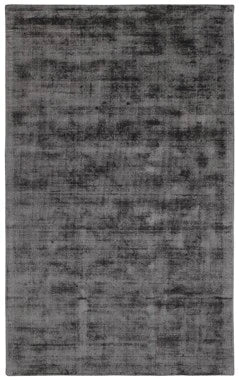 Berlin Distressed Rug in Charcoal, 2'' x 3''