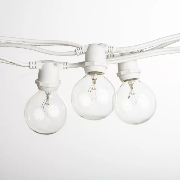 300'' Outdoor 20 - Bulb Globe String Light (End to End Connectable)