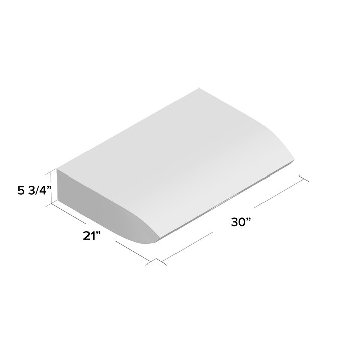 30" 350 CFM Convertible Under Cabinet Range Hood LX4647