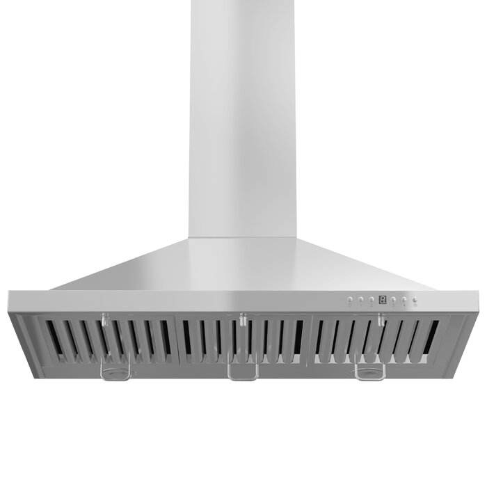30" 400 CFM Ducted Wall Mount Range Hood in Stainless steel