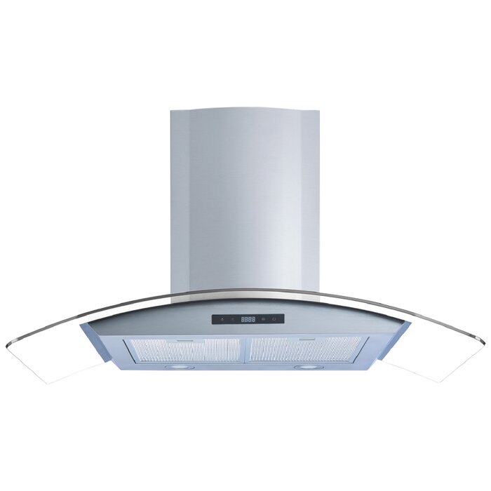 30" 520 CFM Convertible Wall Mount Range Hood in Stainless Steel K8018