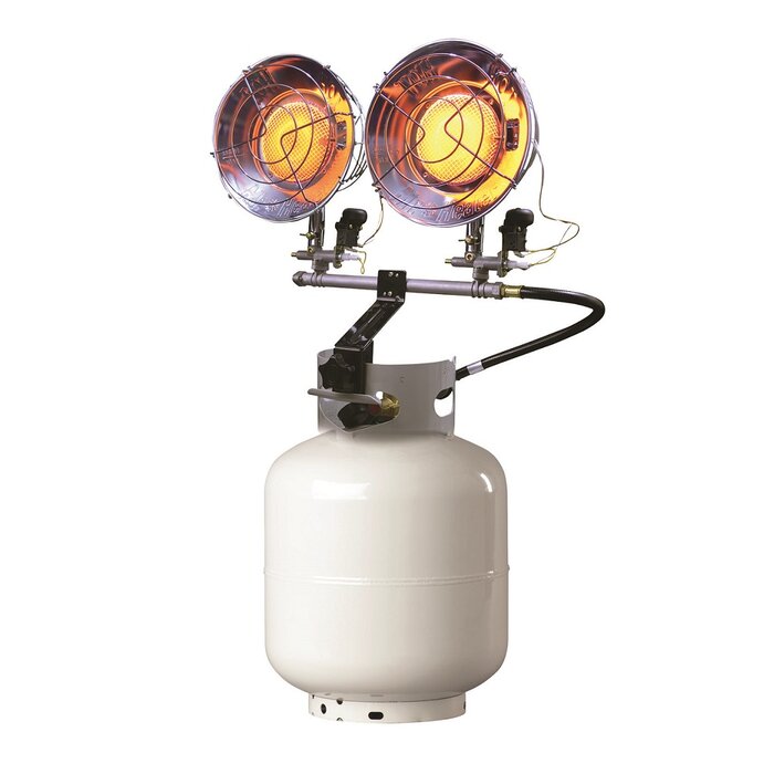30,000 BTU Propane  Standing Patio Heater (#K5688)