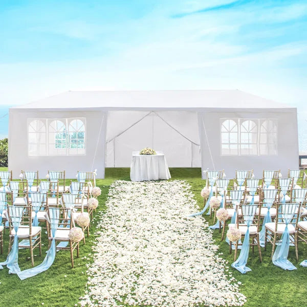 30 Ft. W x 10 Ft. D Steel Party Tent Canopy