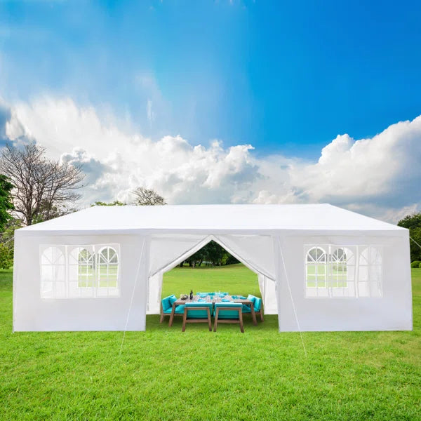 30 Ft. W x 10 Ft. D Steel Party Tent Canopy