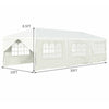 30 Ft. x 10 Ft. Steel Party Tent HB563-A2-B3-P2