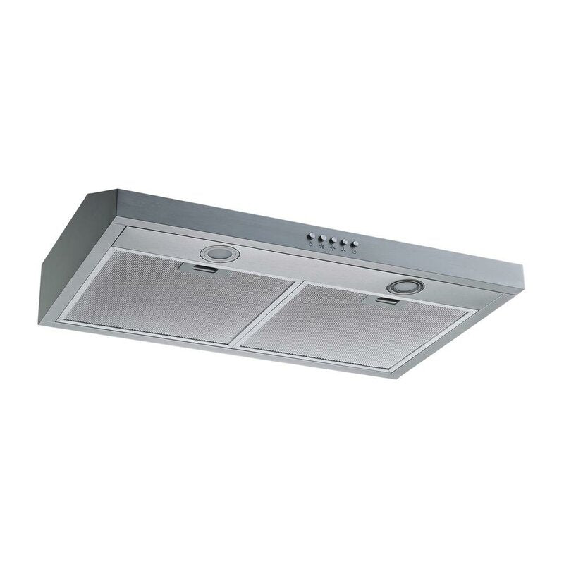 Stainless Steel 30" 350 CFM Convertible Under Cabinet Range Hood (Part number: W108C30) CYB654