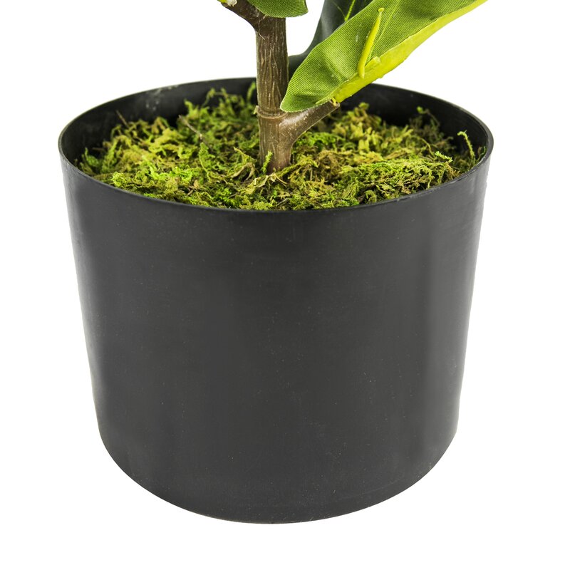 30" Artificial Fiddle Leaf Fig Plant in Pot