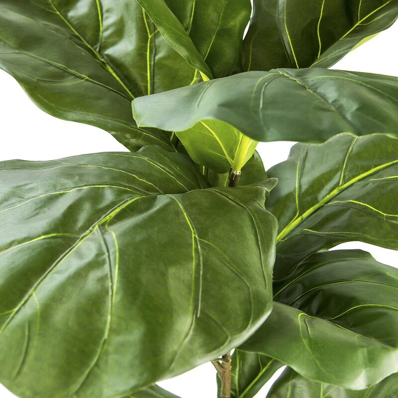 30" Artificial Fiddle Leaf Fig Plant in Pot