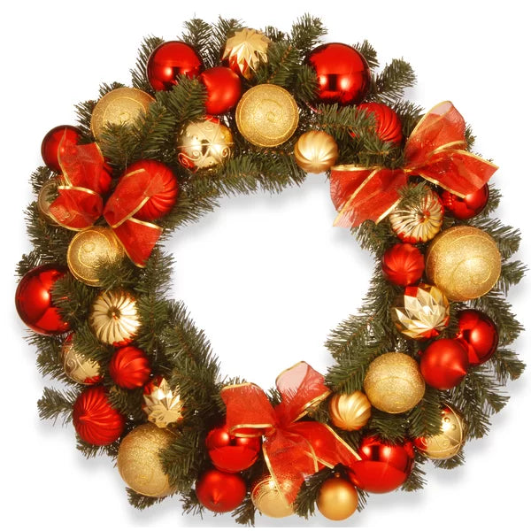 30" Ornament Wreath