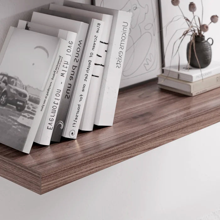 2" H x 30" W x 13" D Floating Shelf Set With Invisible Wall Mount Bracket 1 Pack