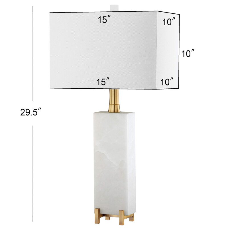 30" White Table Lamp CYB475