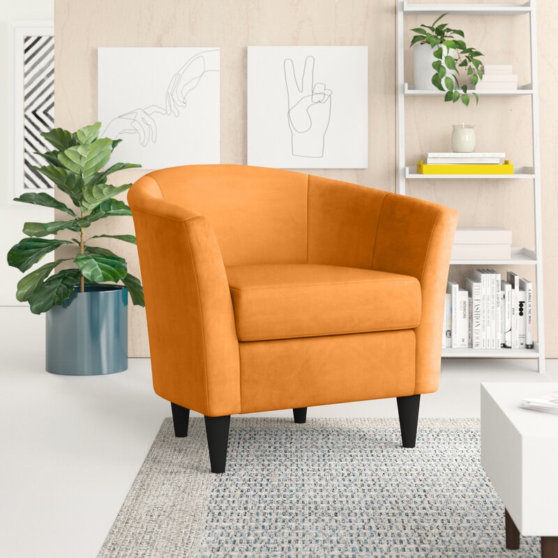 31.50'' Wide Barrel Chair