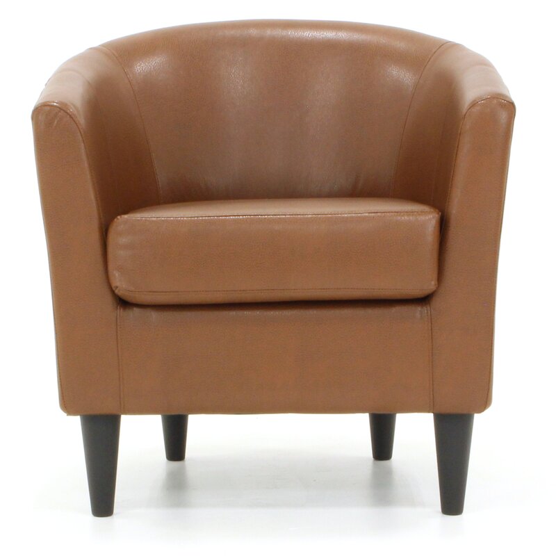 31.5'' Wide Barrel Chair, in Camel