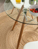 6' x 6' Braided Jute Round Rug KRUG227-P7