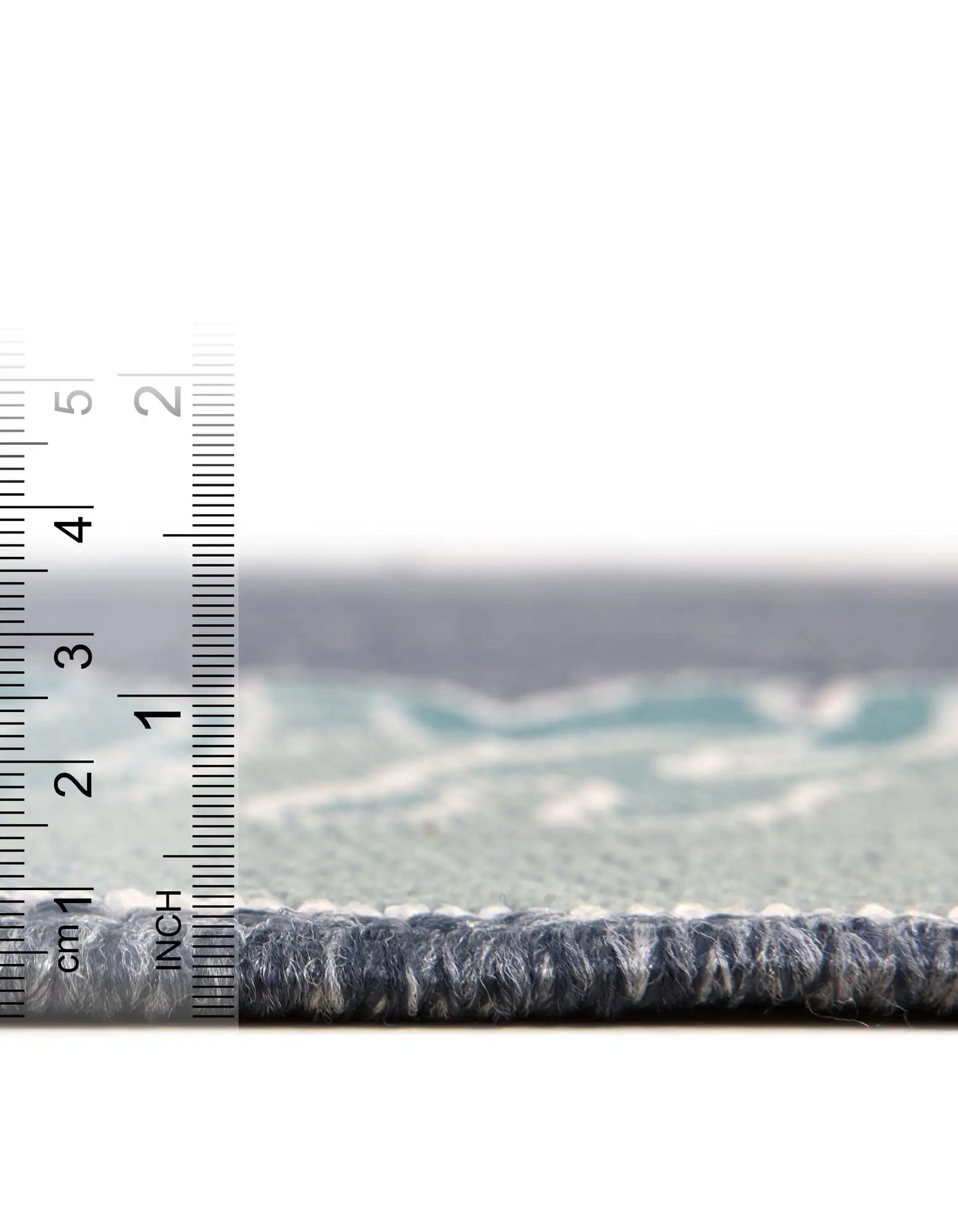 4' x 4' Outdoor Coastal Round Indoor / Outdoor Rug