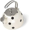 Black Deco Kettle, 3.80 LB, Scatter Dot