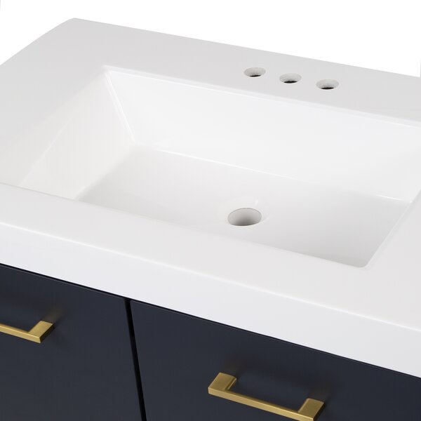 30.04'' W Single Bathroom Vanity Set