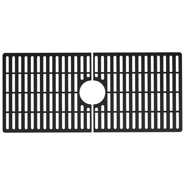 Black 32.5" x 14.56" Sink Grid