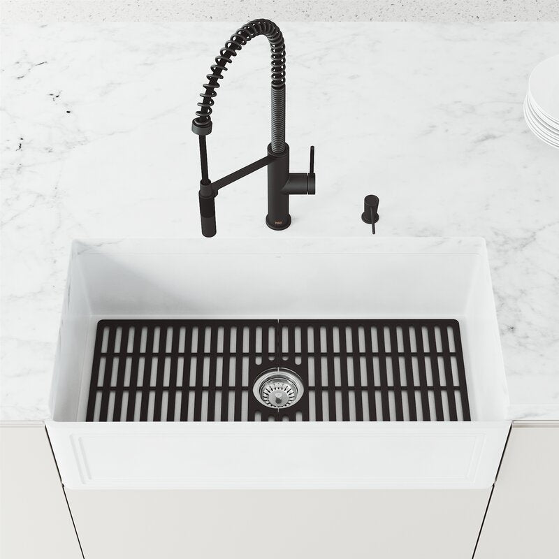 Black 32.5" x 14.56" Sink Grid (Part number: VGSG3618MB) VB168