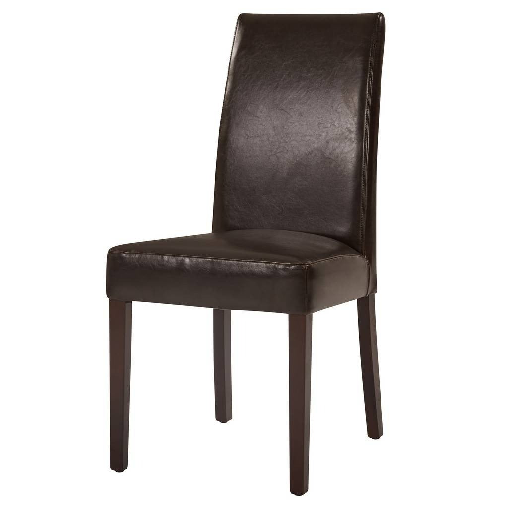 Hartford Bicast Leather Dining Chair, (Set of 2) - New Pacific Direct