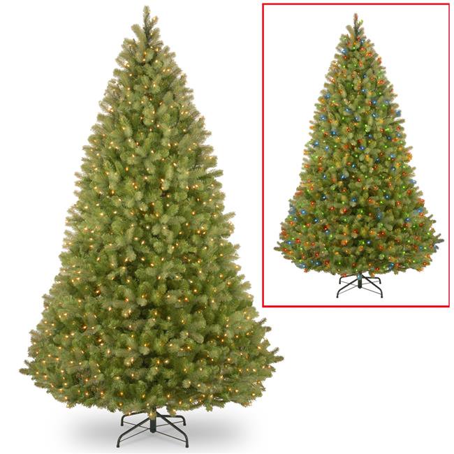 9 ft.  Green Spruce Christmas Tree with 1000 Colored & White Lights - EJ523