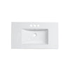 32'' Single Bathroom Vanity Top in White with Sink - #RM123
