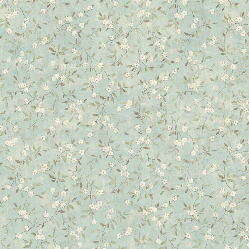 33' L x 20.5" W Floral Spring Wallpaper Roll CYS134
